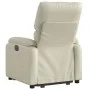 Cream Faux Leather Power Lift Recliner by , Armchairs - Ref: Foro24-3204901, Price: 361,90 €, Discount: %