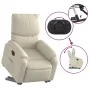 Cream Faux Leather Power Lift Recliner by , Armchairs - Ref: Foro24-3204901, Price: 361,90 €, Discount: %