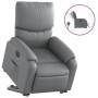 Gray synthetic leather electric reclining lift chair by , Armchairs - Ref: Foro24-3204903, Price: 350,04 €, Discount: %