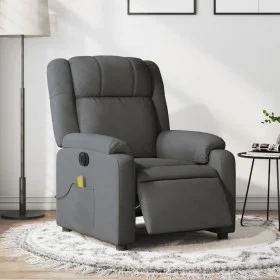 Elektrischer Massage-Liegestuhl dunkelgrauer Stoff von , Sessel - Ref: Foro24-3205191, Preis: 282,83 €, Rabatt: %