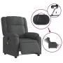 Sillón reclinable de masaje eléctrico tela gris oscuro de , Sillones - Ref: Foro24-3205191, Precio: 282,83 €, Descuento: %