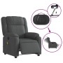 Sillón reclinable de masaje eléctrico tela gris oscuro de , Sillones - Ref: Foro24-3205191, Precio: 273,08 €, Descuento: %