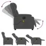 Sillón reclinable de masaje eléctrico tela gris oscuro de , Sillones - Ref: Foro24-3205191, Precio: 282,83 €, Descuento: %