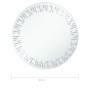 Badezimmerspiegel mit LED 80 cm von vidaXL, Spiegel - Ref: Foro24-144722, Preis: 97,84 €, Rabatt: %