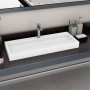 Spüle 120x46x11 cm Mineralharz/weißer Marmor von vidaXL, Sinkt - Ref: Foro24-144067, Preis: 255,76 €, Rabatt: %