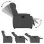 Dark Gray Fabric Liftable Recliner by , Armchairs - Ref: Foro24-3205203, Price: 285,57 €, Discount: %