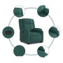 Verstellbarer Aufstehsessel aus dunkelgrünem Stoff von , Sessel - Ref: Foro24-3205208, Preis: 265,26 €, Rabatt: %