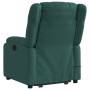 Silla de masaje reclinable de pie de tela verde oscura de , Sillones - Ref: Foro24-3205220, Precio: 287,64 €, Descuento: %