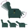 Liegender Fußmassagesessel aus dunkelgrünem Stoff von , Sessel - Ref: Foro24-3205220, Preis: 296,09 €, Rabatt: %