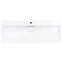 Sink 120x46x11 cm mineral resin/white marble by vidaXL, Sinks - Ref: Foro24-144067, Price: 273,35 €, Discount: %