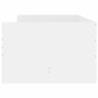 White bed frame with drawers 100x200 cm by , Beds and slatted bases - Ref: Foro24-3207336, Price: 185,47 €, Discount: %