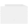 White bed frame with drawers 90x200 cm by , Beds and slatted bases - Ref: Foro24-3207343, Price: 177,58 €, Discount: %
