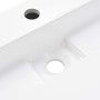 Sink 120x46x11 cm mineral resin/white marble by vidaXL, Sinks - Ref: Foro24-144067, Price: 255,76 €, Discount: %