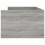 Sonoma gray bed frame with drawers 100x200 cm by , Beds and slatted bases - Ref: Foro24-3207341, Price: 191,57 €, Discount: %