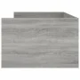 Sonoma gray bed frame with drawers 100x200 cm by , Beds and slatted bases - Ref: Foro24-3207341, Price: 187,78 €, Discount: %