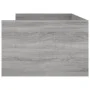 Estructura de cama con cajones gris Sonoma 90x200 cm de , Camas y somieres - Ref: Foro24-3207348, Precio: 174,85 €, Descuento: %