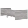 Estructura de cama con cajones gris Sonoma 90x200 cm de , Camas y somieres - Ref: Foro24-3207348, Precio: 174,85 €, Descuento: %