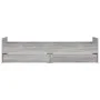 Estructura de cama con cajones gris Sonoma 90x200 cm de , Camas y somieres - Ref: Foro24-3207376, Precio: 171,11 €, Descuento: %