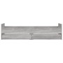 Sonoma gray bed frame with drawers 90x200 cm by , Beds and slatted bases - Ref: Foro24-3207376, Price: 174,02 €, Discount: %