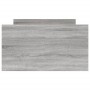 Sonoma gray bed frame with drawers 90x200 cm by , Beds and slatted bases - Ref: Foro24-3207376, Price: 174,02 €, Discount: %