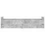 Concrete gray bed frame with drawers 90x200 cm by , Beds and slatted bases - Ref: Foro24-3207374, Price: 184,89 €, Discount: %