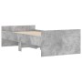 Betongrauer Bettrahmen mit Schubladen 90x200 cm von , Betten und Lattenroste - Ref: Foro24-3207374, Preis: 189,55 €, Rabatt: %