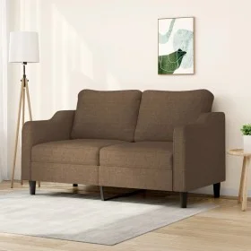 2-seater brown fabric sofa 140 cm by , Sofas - Ref: Foro24-359362, Price: 218,22 €, Discount: %