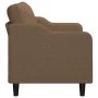 2-seater brown fabric sofa 140 cm by , Sofas - Ref: Foro24-359362, Price: 218,22 €, Discount: %