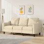 3-seater cream fabric sofa, 180 cm by , Sofas - Ref: Foro24-359369, Price: 338,38 €, Discount: %