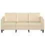 3-Sitzer-Sofa aus cremefarbenem Stoff 180 cm von , Sofas - Ref: Foro24-359369, Preis: 351,17 €, Rabatt: %