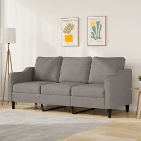 3-seater taupe gray fabric sofa, 180 cm by , Sofas - Ref: Foro24-359374, Price: 264,69 €, Discount: %