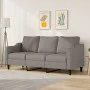 3-seater taupe gray fabric sofa, 180 cm by , Sofas - Ref: Foro24-359374, Price: 264,69 €, Discount: %