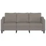 3-seater taupe gray fabric sofa, 180 cm by , Sofas - Ref: Foro24-359374, Price: 264,69 €, Discount: %