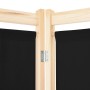 Trennwand 3 schwarze Stoffbahnen 120x170x4 cm von vidaXL, Raumteiler - Ref: Foro24-248183, Preis: 49,37 €, Rabatt: %