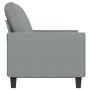 Light gray fabric 2-seater sofa, 120 cm by , Sofas - Ref: Foro24-359383, Price: 261,47 €, Discount: %