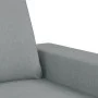 Light gray fabric 2-seater sofa, 120 cm by , Sofas - Ref: Foro24-359383, Price: 257,23 €, Discount: %