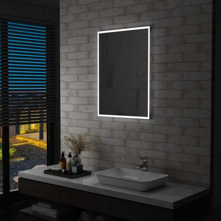 Bathroom wall mirror with LED 60x80 cm by vidaXL, Mirrors - Ref: Foro24-144718, Price: 114,20 €, Discount: %