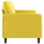 3-seater yellow velvet sofa 180 cm by , Sofas - Ref: Foro24-359458, Price: 285,15 €, Discount: %