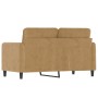 Sofá de 2 plazas terciopelo marrón 120 cm de , Sofás - Ref: Foro24-359439, Precio: 212,69 €