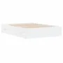 White engineered wood bed with drawers 120x190 cm by , Beds and slatted bases - Ref: Foro24-3207315, Price: 229,98 €, Discoun...