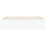 Weißes Holzwerkstoffbett mit Schubladen 120x190 cm von , Betten und Lattenroste - Ref: Foro24-3207315, Preis: 234,64 €, Rabat...
