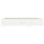 White engineered wood bed with drawers 120x190 cm by , Beds and slatted bases - Ref: Foro24-3207315, Price: 229,98 €, Discoun...