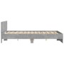 Betongrauer Bettrahmen mit Kopfteil 140 x 190 cm von , Betten und Lattenroste - Ref: Foro24-3207500, Preis: 156,67 €, Rabatt: %