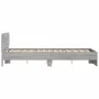 Estructura de cama con cabecero gris Sonoma 120x190 cm de , Camas y somieres - Ref: Foro24-3207516, Precio: 166,22 €, Descuen...