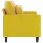 2-Sitzer-Sofa gelber Samt 120 cm von , Sofas - Ref: Foro24-359299, Preis: 197,70 €, Rabatt: %