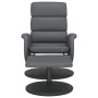 Relaxsessel mit Fußstütze Kunstleder grau von , Sessel - Ref: Foro24-356723, Preis: 174,49 €, Rabatt: %