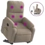 Hebbarer Massagesessel aus taupegrauem Mikrofaserstoff von , Sessel - Ref: Foro24-3204936, Preis: 352,26 €, Rabatt: %