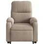 Hebbarer Massagesessel aus taupegrauem Mikrofaserstoff von , Sessel - Ref: Foro24-3204936, Preis: 352,26 €, Rabatt: %