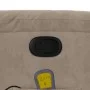 Hebbarer Massagesessel aus taupegrauem Mikrofaserstoff von , Sessel - Ref: Foro24-3204936, Preis: 352,26 €, Rabatt: %