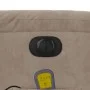 Elektrischer Massagesessel aus taupegrauem Mikrofaserstoff von , Sessel - Ref: Foro24-3204922, Preis: 313,15 €, Rabatt: %